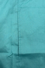 Teal Scrub Set with Polo Neck - Large