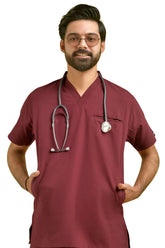 Surgeon's Precision V-Neck Scrub Set