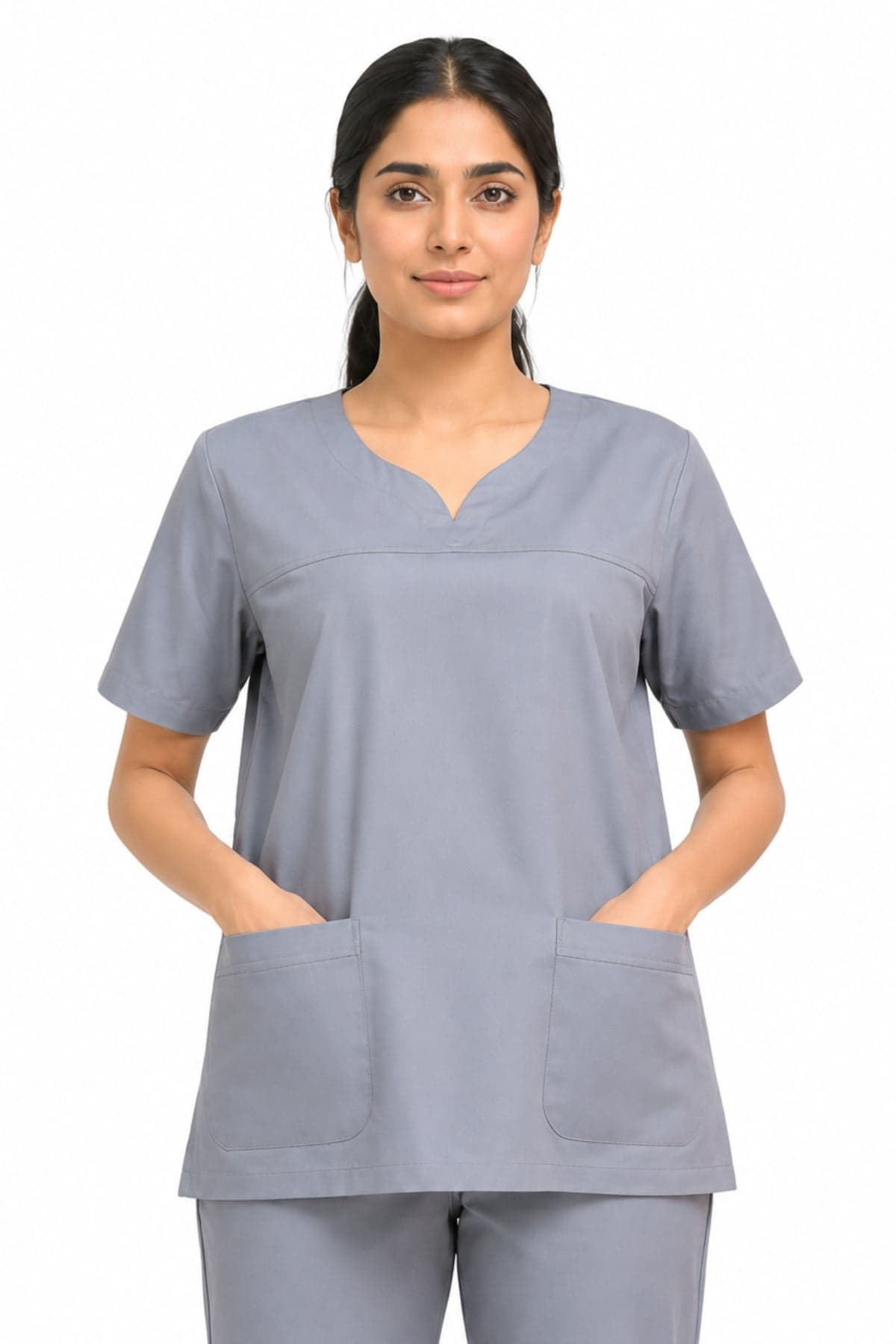 Notch-V Yoke Scrubs Set