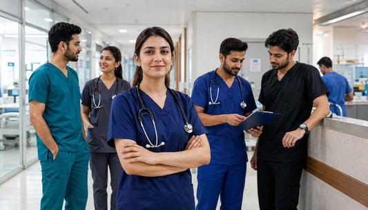 Best Medical Scrubs in Pakistan 2026 – Healthcare professionals in premium scrubs