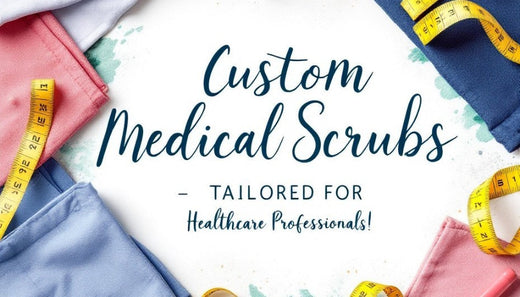 Custom Medical Scrubs Tailored for Healthcare Professionals!