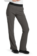 3-Pocket Mid-Rise Straight Leg Scrub Pant