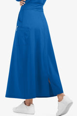 Womens 3-Pocket Scrub Skirt-Side