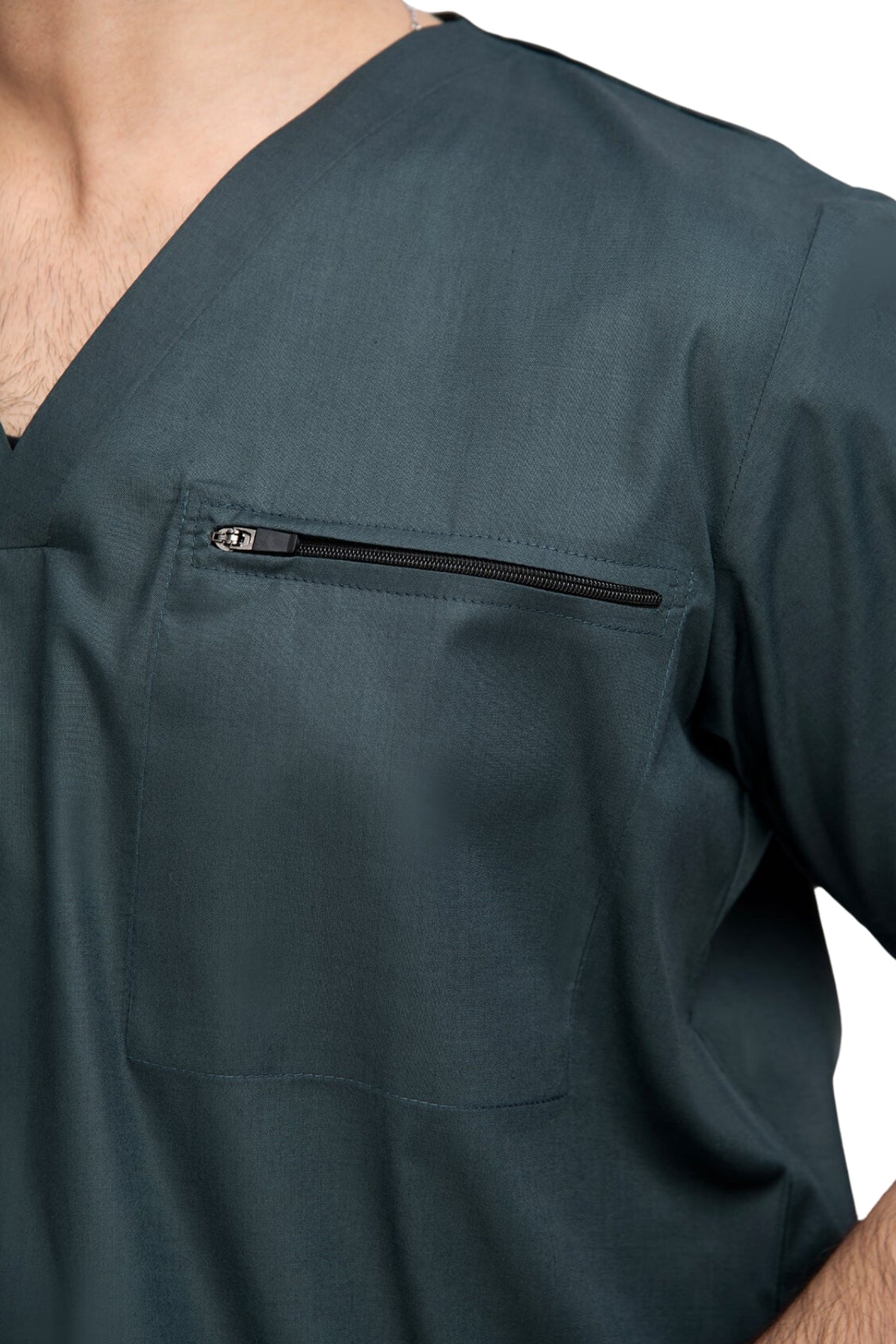 Swift - Zip Medical Attire - top zip view
