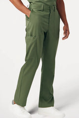 6-Pocket Elastic Waistband Cargo Pant - left side view