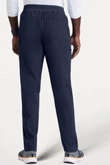 6-Pocket Slim Straight Leg Scrub Pant - back view