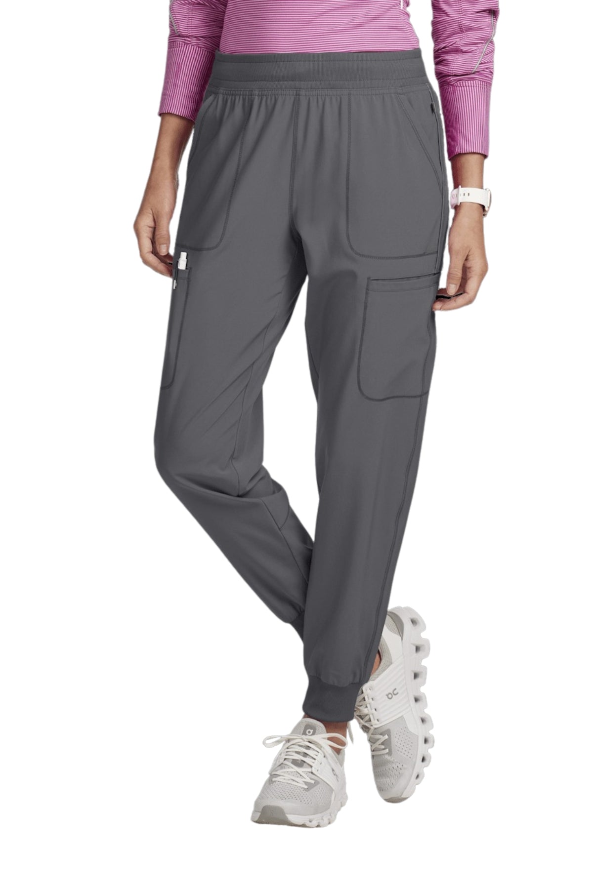 Drawstring Jogger Pants with 6 Pockets