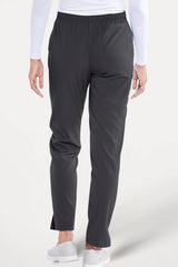 Charge 4-Pocket Mid-Rise Tapered Leg Scrub Pant - back view