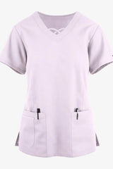 Dermatologist Women's 3-Pocket Crisscross V-Neck Scrub Top