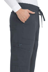 Luke Drawstring Cargo Pants-Right Side