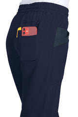 Physician's Straight Leg Scrub Pants-Pockets Detail