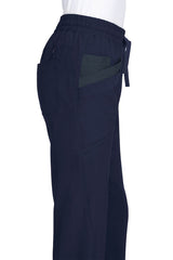 Physician's Straight Leg Scrub Pants-RIght Side