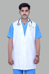 Emergency Medicine Sleeveless Lab Coat-Men