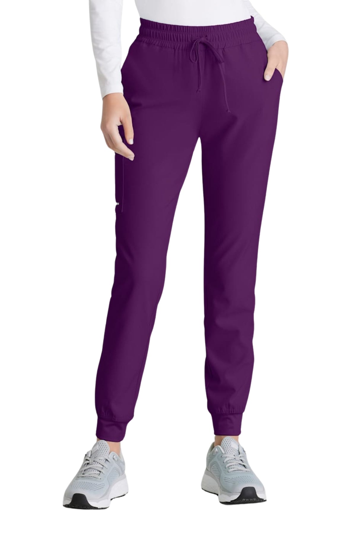 FlexEase 4-Pocket Mid-Rise Jogger Scrub Pant
