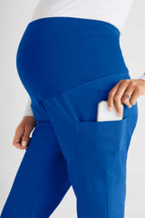 Flex - Fit Maternity Scrubs Pants - pocket view