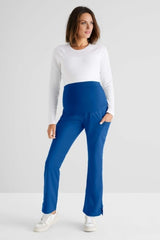 Flex - Fit Maternity Scrubs Pants - front view