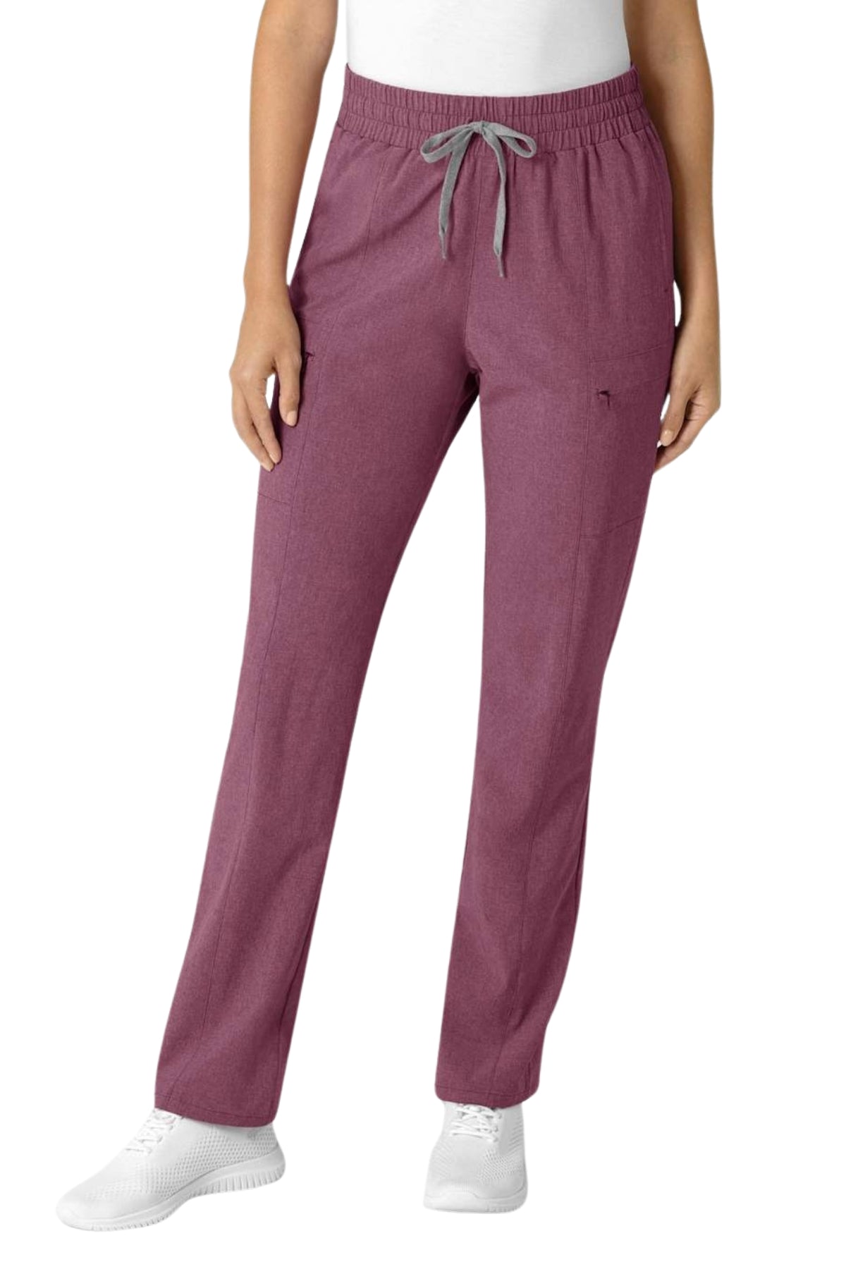 High Waist Slim Fit Straight Leg Pant