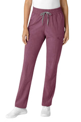 High Waist Slim Fit Straight Leg Pant