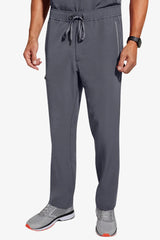 Noah 7-Pocket Zip Fly Cargo Scrubs Pant-  side view