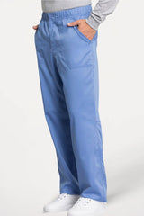 Men's Mid Rise Zip Fly Scrubs Pant - right side view