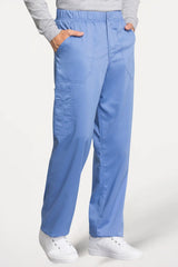 Men's Mid Rise Zip Fly Scrubs Pant - left side view