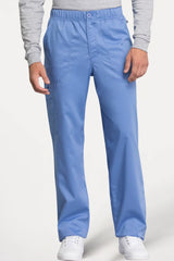 Men's Mid Rise Zip Fly Scrubs Pant - front view