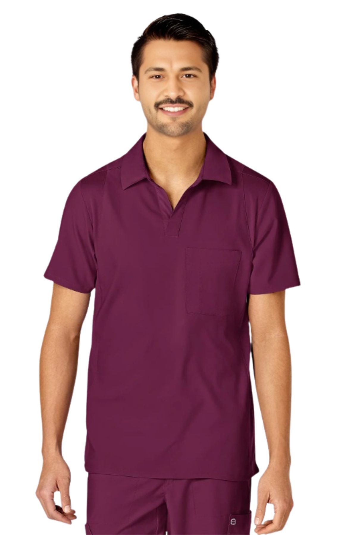 Men's Polo Shirt Solid Top