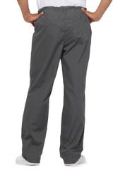 Natural Rise Drawstring Pants-Back Side