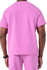 Mens Corfield Henley Scrub Top