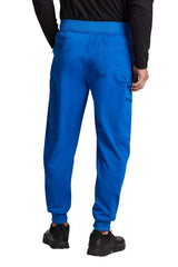 Mid Rise Jogger Pants-Back