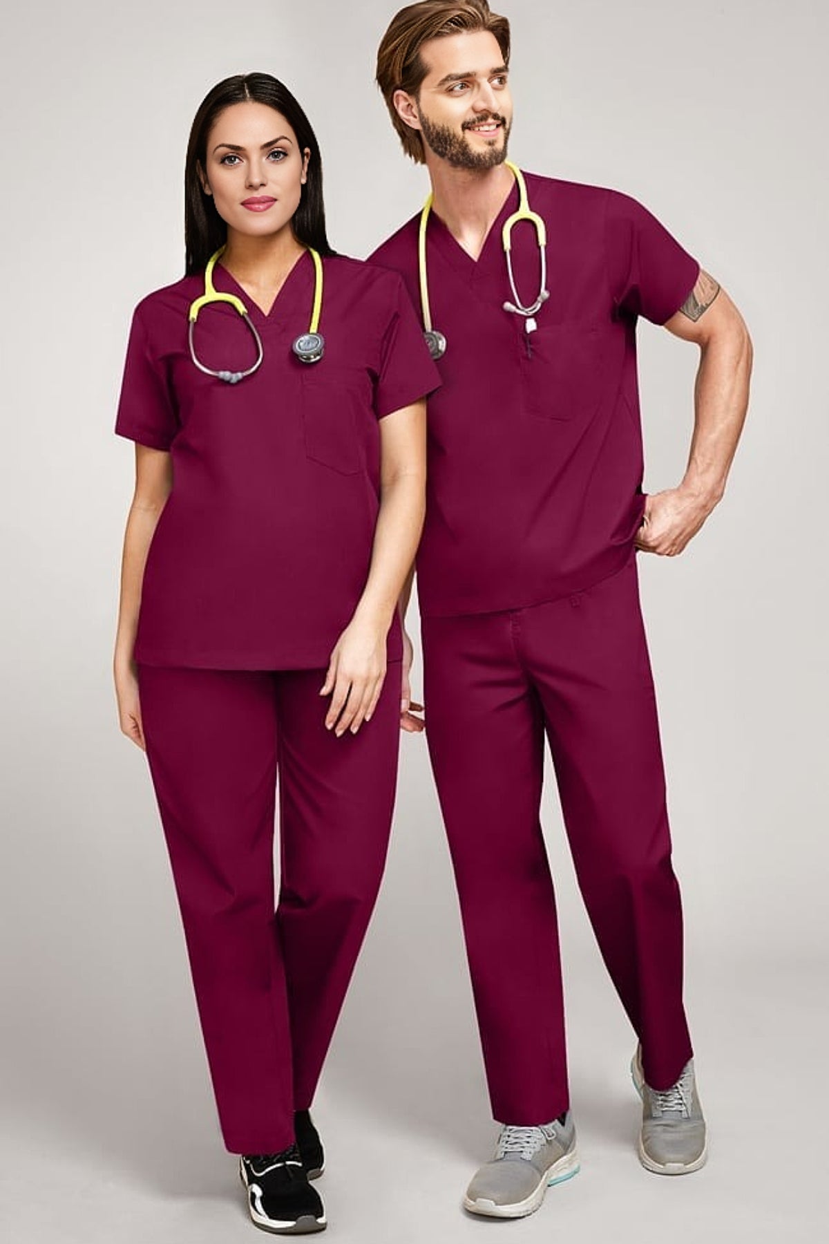 Practi-Care Premier Scrub Suit - Unisex front view