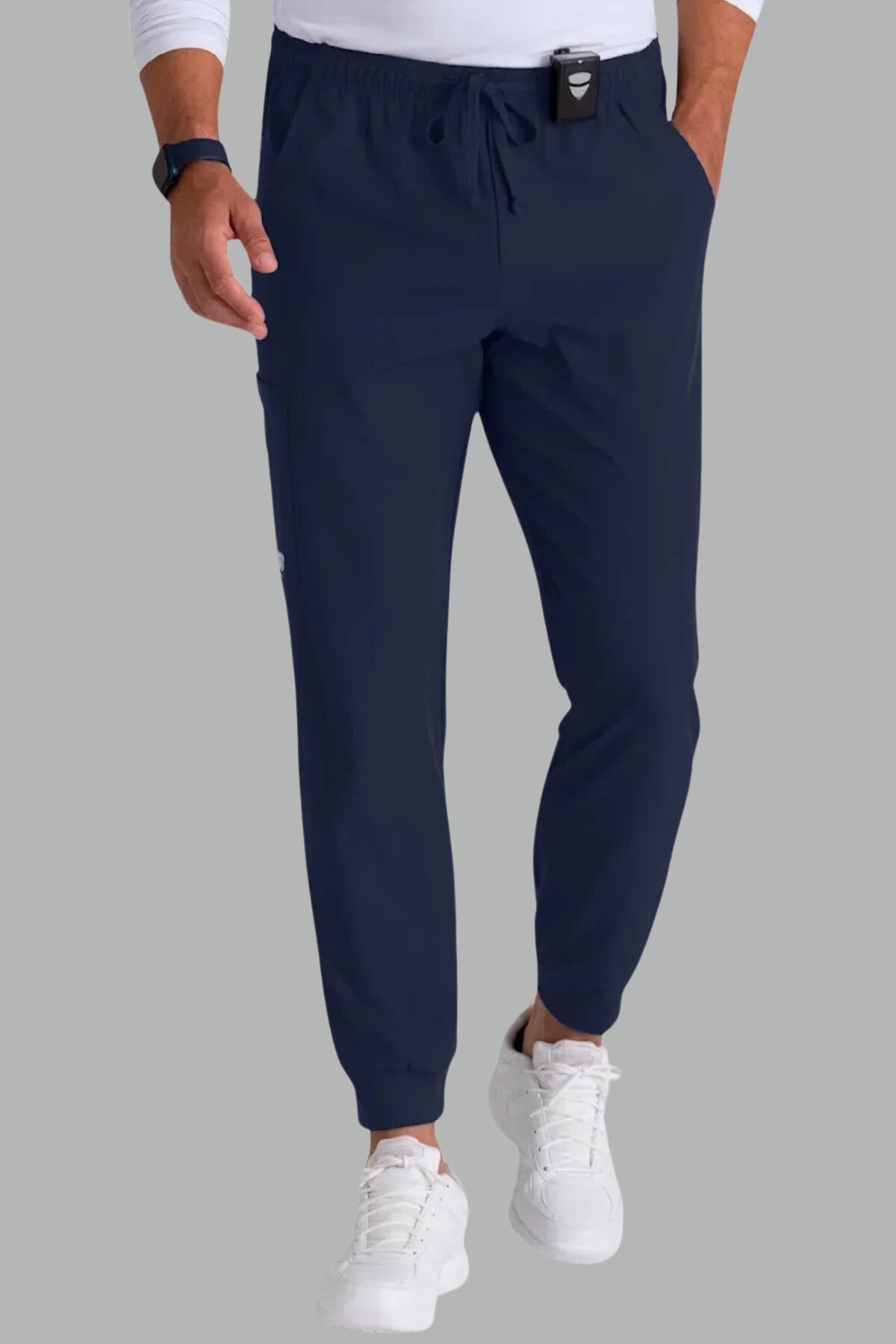 Structure 3-Pocket Zip-Fly Jogger Scrub Pant