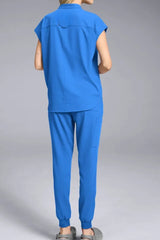 Surgeon's Meta Oversized Dolman Sleeve Scrub Top -  back view