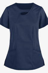 Urologist Women's 2-Pocket Asymmetric Scrub Top