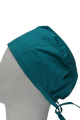 Tie-Back Surgical Cap with Secure Fit and Minimalist Design