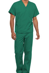 Unisex V-Neck Scrub Set with Cargo Pant