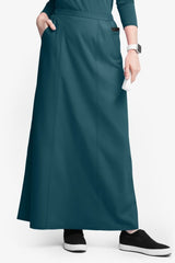 Women's 4-Pocket Gored Ankle-length Skirt