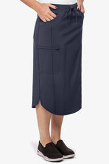 Women's 5-Pocket Cargo Scrub Skirt