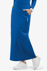 Women's 3-Pocket Ankle Length Scrub Skirt